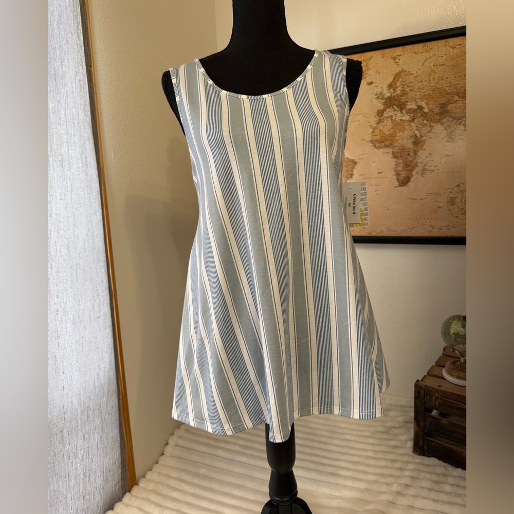 Lularoe striped tank top size XXS